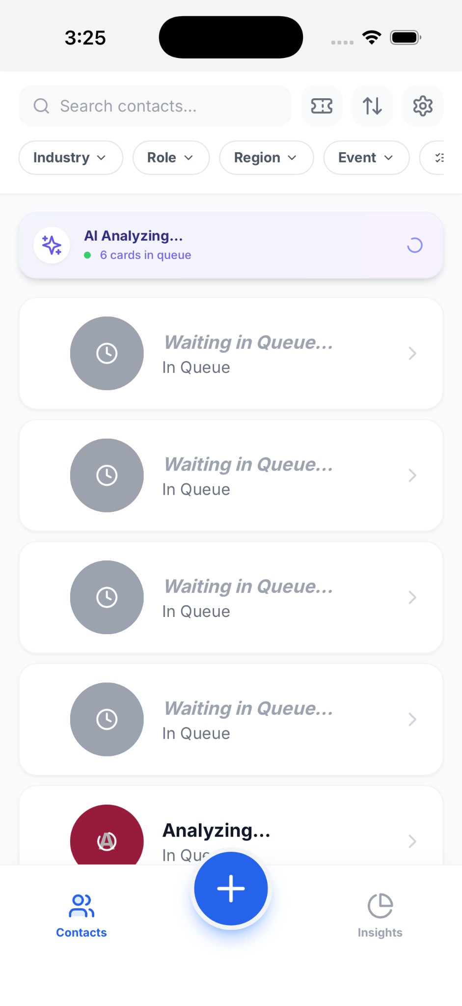 AI batch analyzing